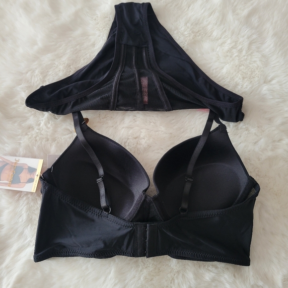 ❤️JUICY COUTURE BRAND NEW PUSH UP BRA AND THONG SET SIZE 36C/L - Picture 5 of 9
